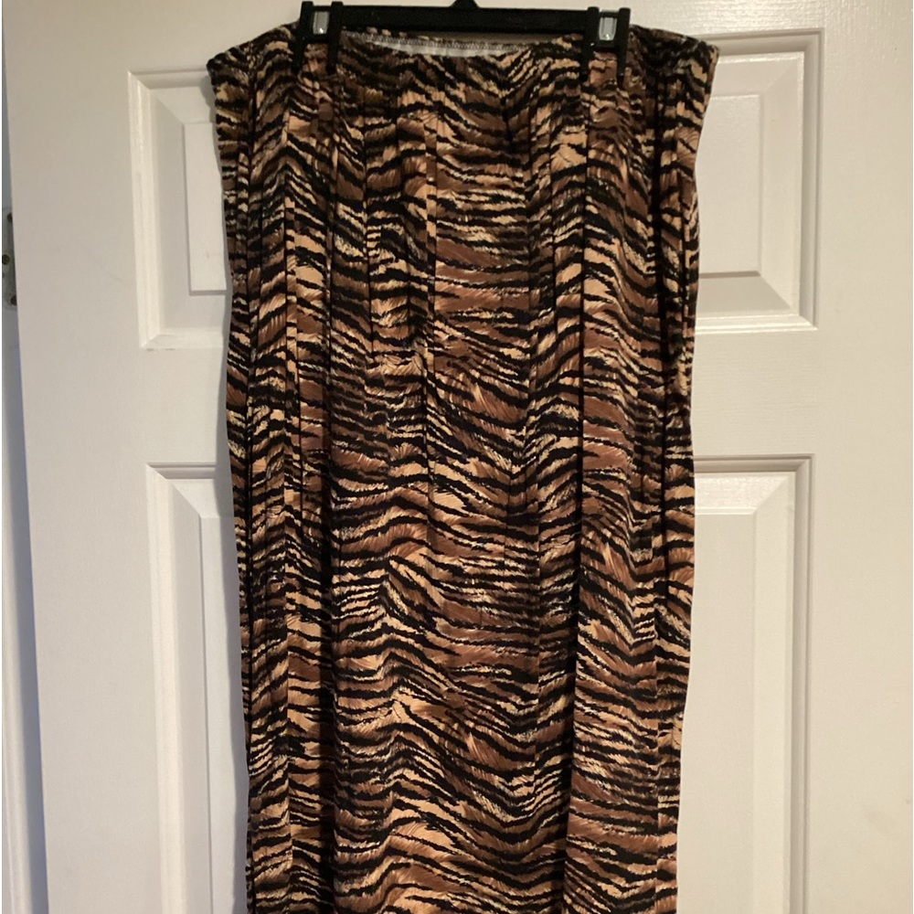 Animal Print Skirt